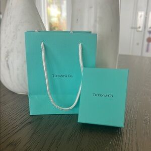Tiffany & Co. Blue Gift Bag and Box